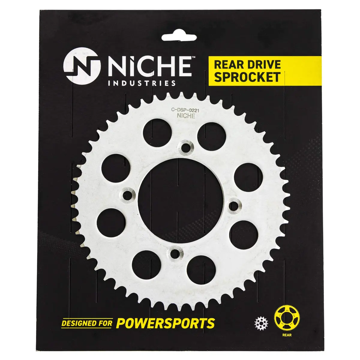 NICHE Drive Sprocket Chain Combo for Honda XR100R CRF100F 14T Front 50T Rear 428HZ 118 Links | Durable Steel Drive Kit - view 7