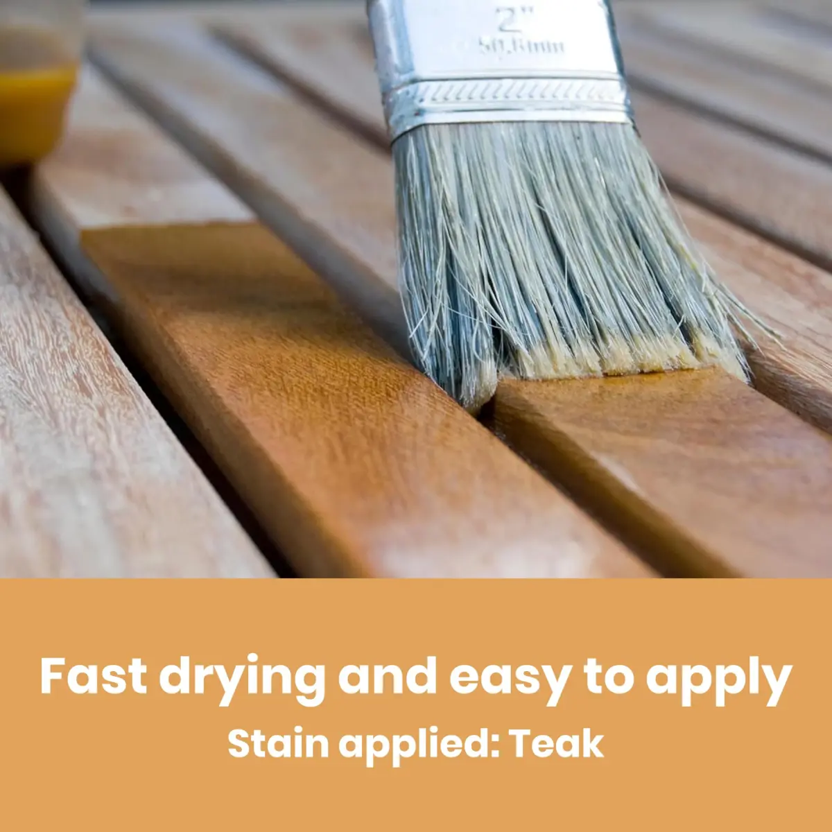 Furniture Clinic Wood Stain Antique Pine 2.5L (85 Fl Oz) | Water Based, Fast Drying, Low Odor - view 7