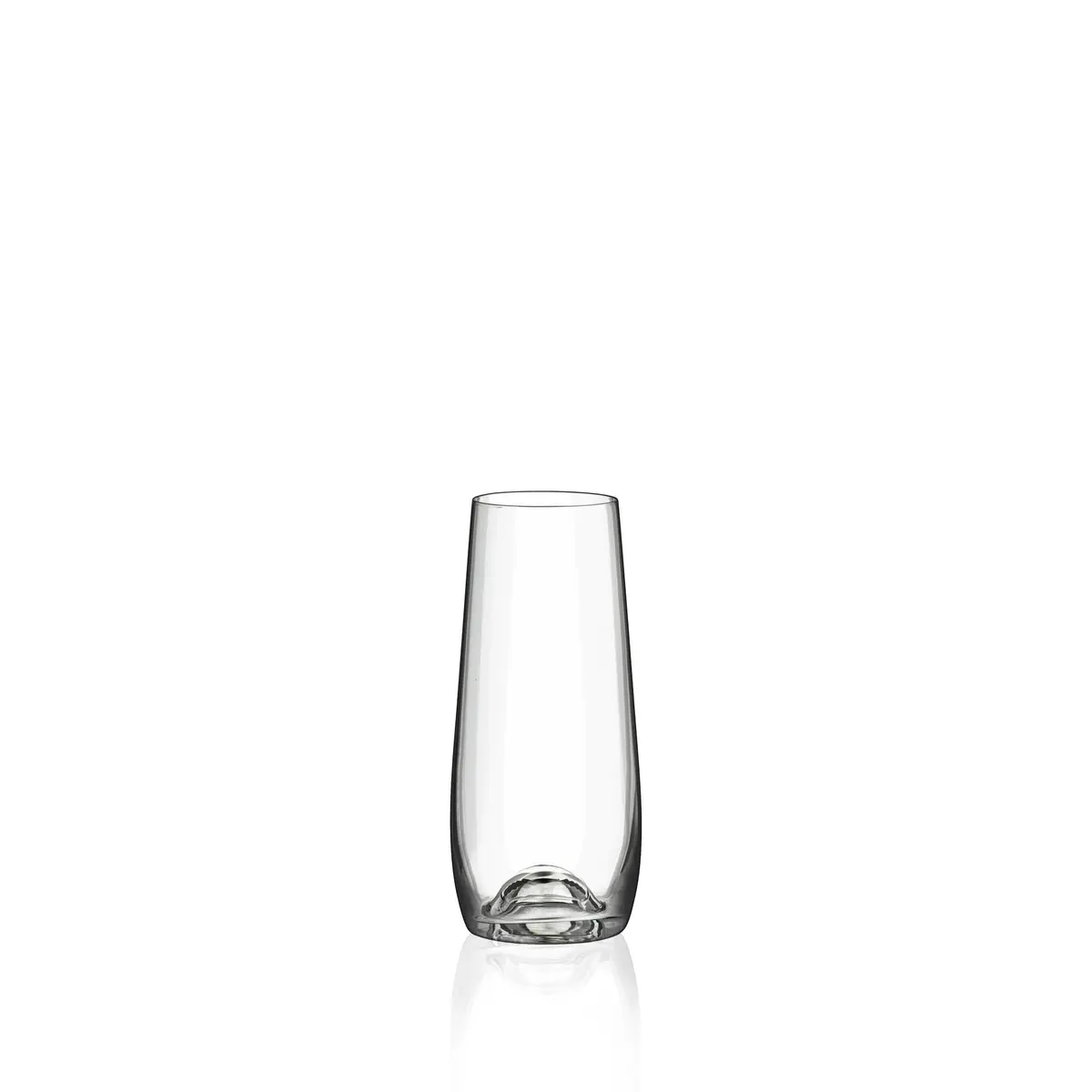 RONA Drink Master #6 Stemless Champagne Glass 9 oz | Lead-Free Crystal - view 2