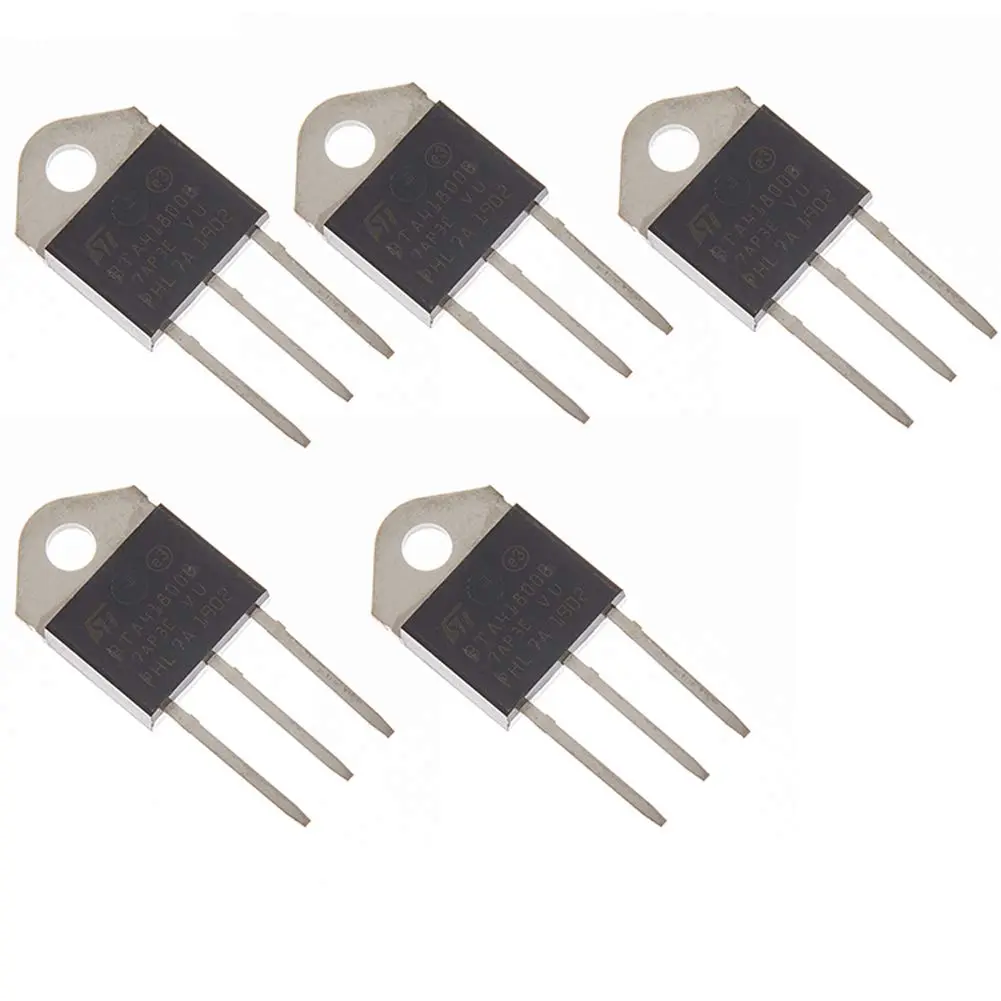 Bridgold 5pcs BTA41-800B Triac Gate Trigger 40A 800V | High Surge Current, Stable Performance - main product image