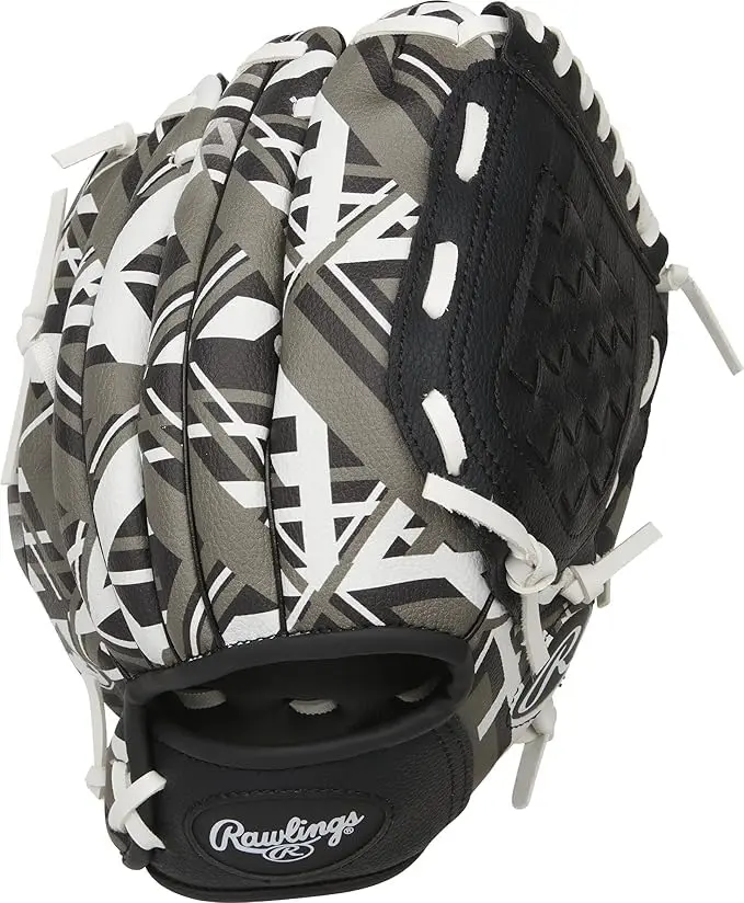 Rawlings Remix T-Ball & Youth Baseball Glove Right Hand Throw 9" Black | Utility Glove for Ages 3-6 - view 6