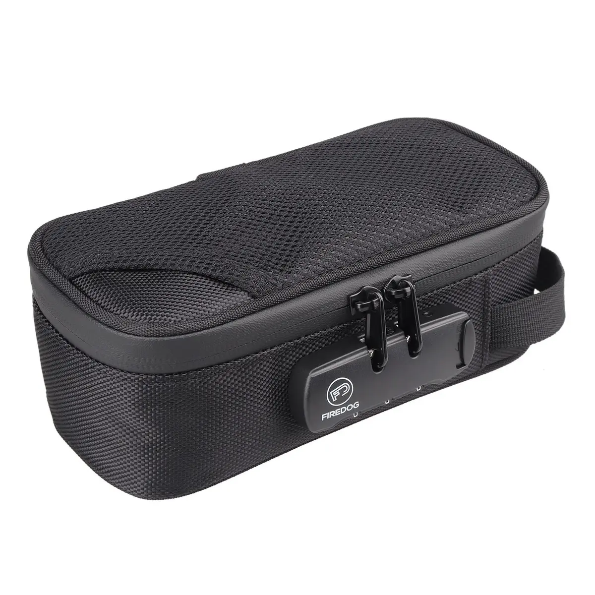 FIREDOG Smell Proof Bag with Lock, Carbon Lined, 8x4x2.75 Inch | Travel Storage & Odor Proof - main product image