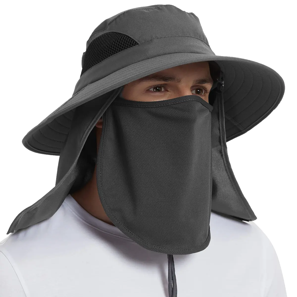 EINSKEY Wide Brim Sun Bucket Hat Waterproof UPF 50+ | Unisex Outdoor Sun Protection (70-120 chars) - main product image