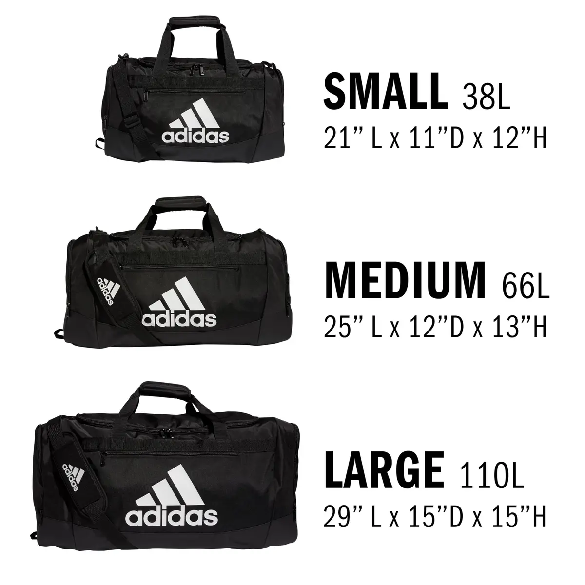 adidas Unisex Defender 4.0 Gym Duffel Bag for Men and Women | Water-Resistant, Spacious, Durable - view 7