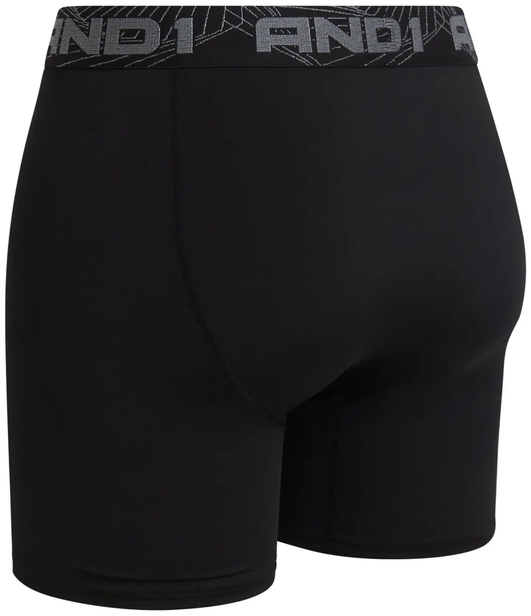 AND1 Mens Boxer Briefs 6 Pack | Moisture Wicking, Performance Fit, Black, 6" Inseam - view 7