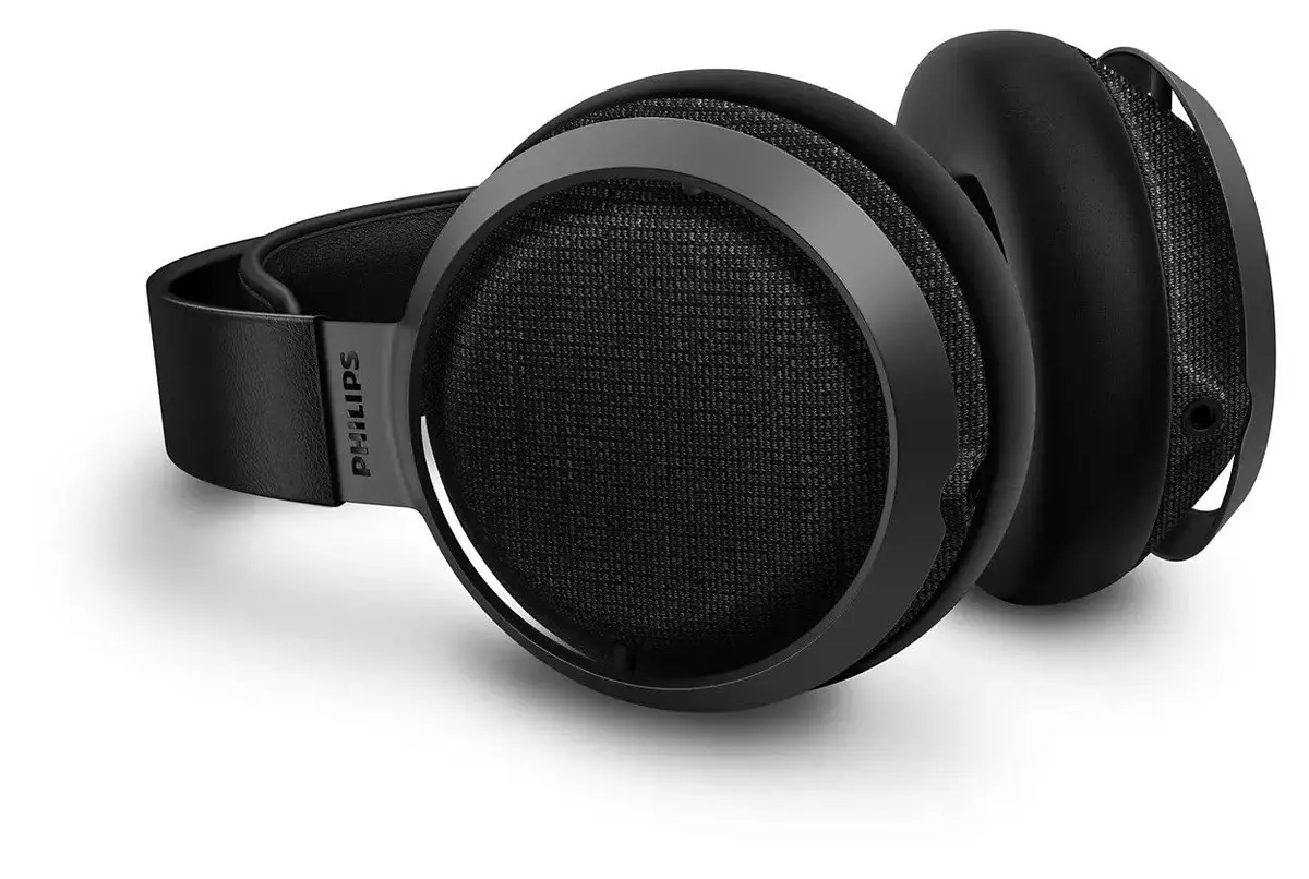Philips Fidelio X3 Over Ear Headphones | Open-Back Studio Monitor, 50mm Diaphragms, Hi-Res Certified, Premium Leather, Wired - view 4