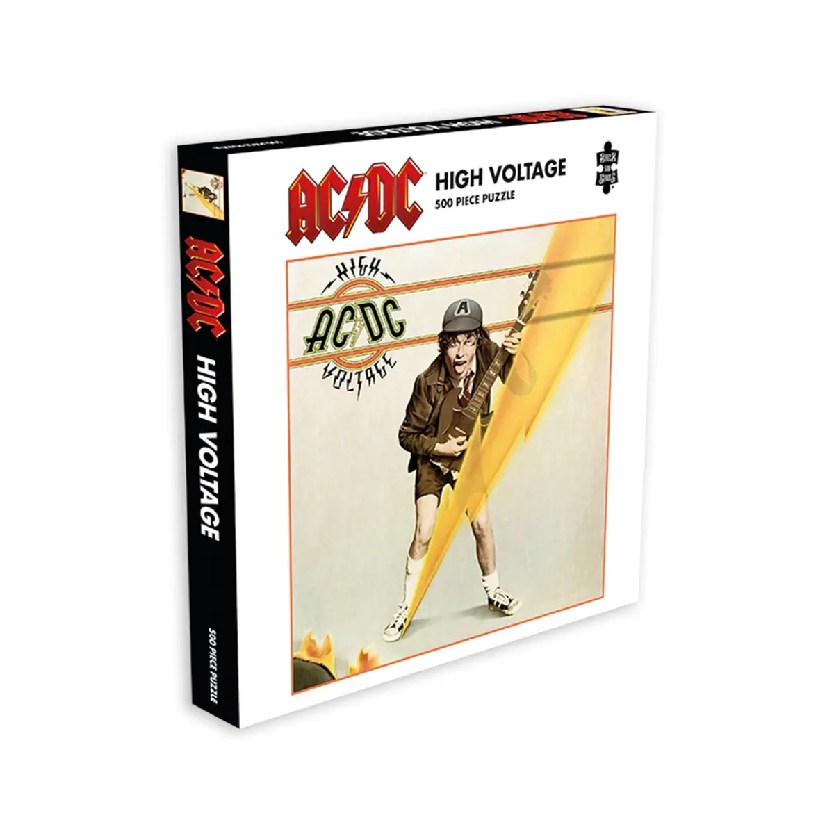 RockSaws AC/DC High Voltage 500 Piece Jigsaw Puzzle for Adults | Album Cover Art Collectible Music Puzzle 16"x16" - main product image