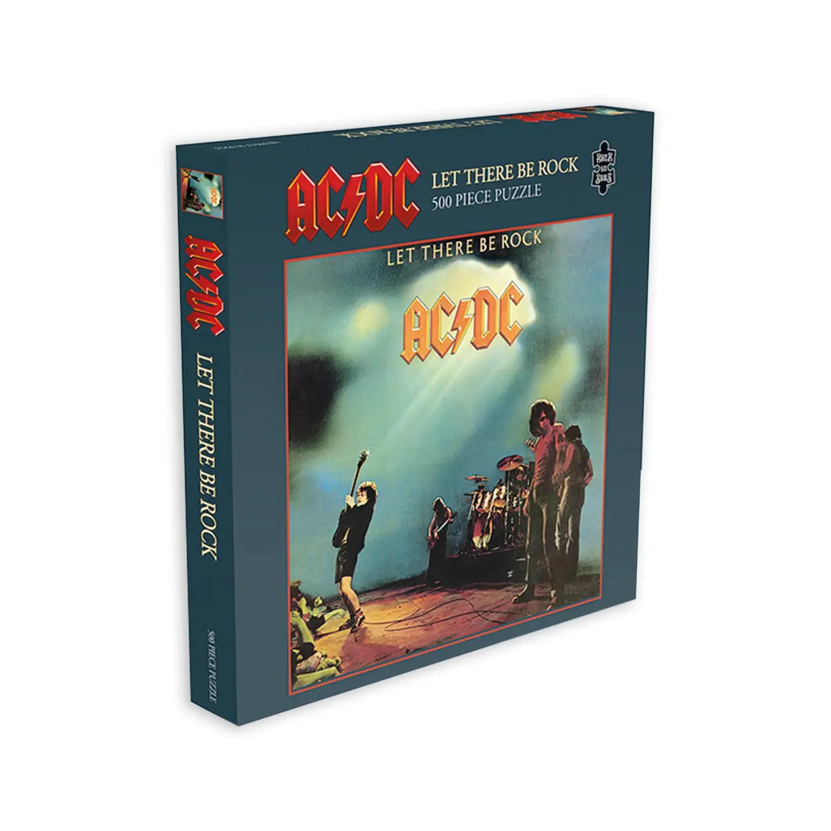RockSaws AC/DC Let There Be Rock 500 Piece Jigsaw Puzzle | Classic Rock Album Cover for Adults & Collectors - main product image