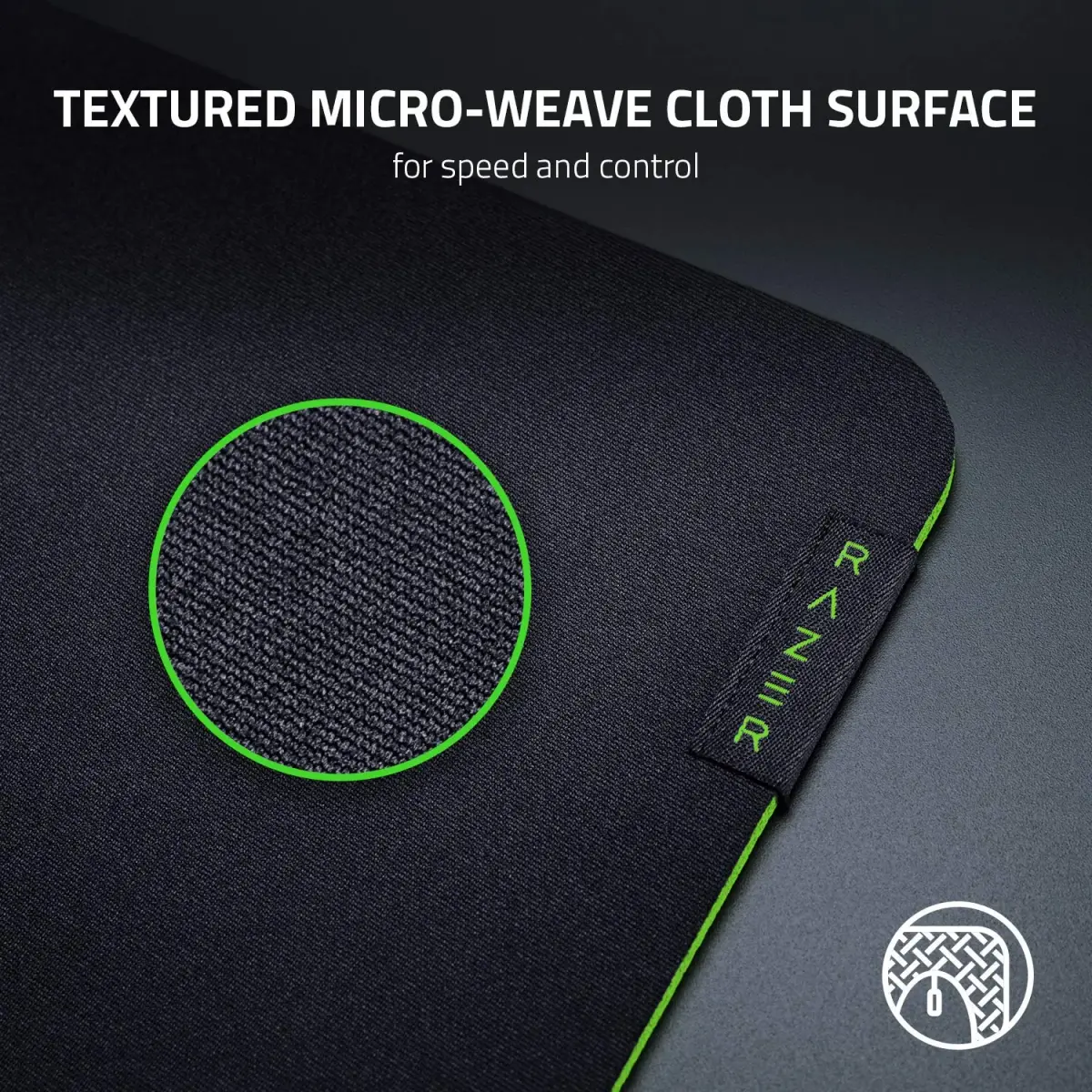 Razer Gigantus V2 3XL Gaming Mouse Pad | Textured Micro-Weave Cloth Surface, 4mm Thick, Classic Black - view 2