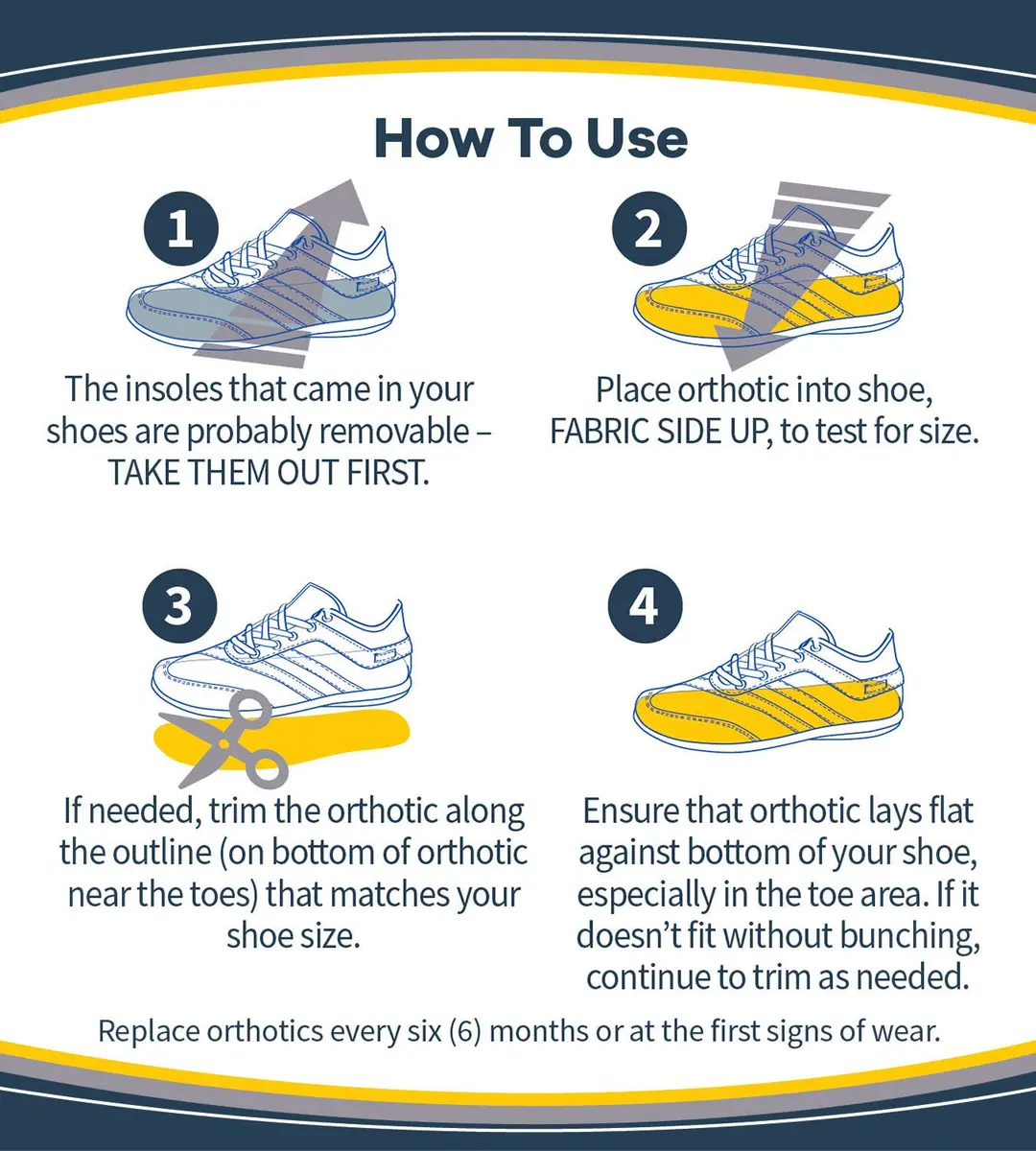 Dr. Scholl's Knee Pain Relief Orthotics for Women's 5.5-9 | Immediate & All-Day Pain Relief with Shock Guard - view 7