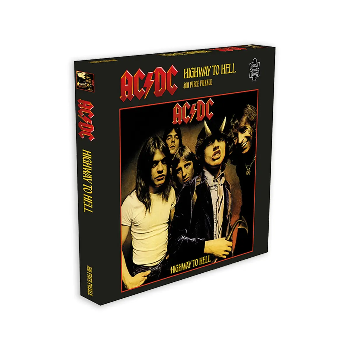 RockSaws AC/DC Highway to Hell 500 Piece Jigsaw Puzzle | Officially Licensed Music Memorabilia (41cm x 41cm) - main product image