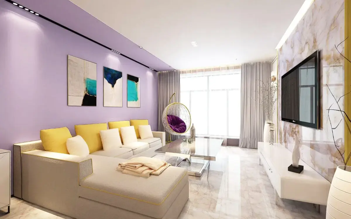 Dimoon Purple Peel and Stick Wallpaper 45.5cm (17.7") x 300cm (118") | Renter-Friendly Textured Vinyl Roll - view 6