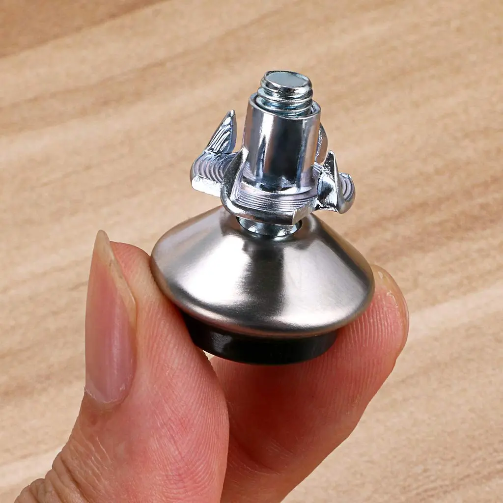 OwnMy M6 Adjustable Swivel Leveling Feet 12PCS Metal Adjustable Table Feet | Floor-Friendly & Adjustable - view 5