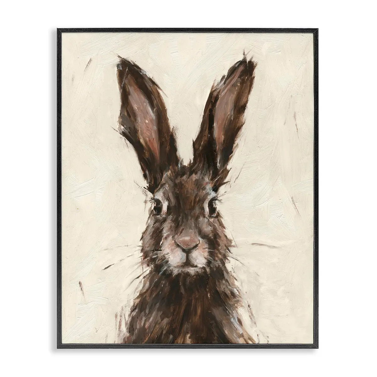 Stupell Industries · Framed Woodland Rabbit Portrait · 11 x 14 Inch Wall Art · Made in USA - main product image