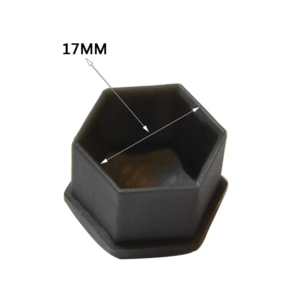 FiveEyes 17mm Wheel Lug Nut Covers Bolt Caps for Audi BMW Mercedes with Removal Tool, 20PCS Gray | Protects Bolt Heads - view 2