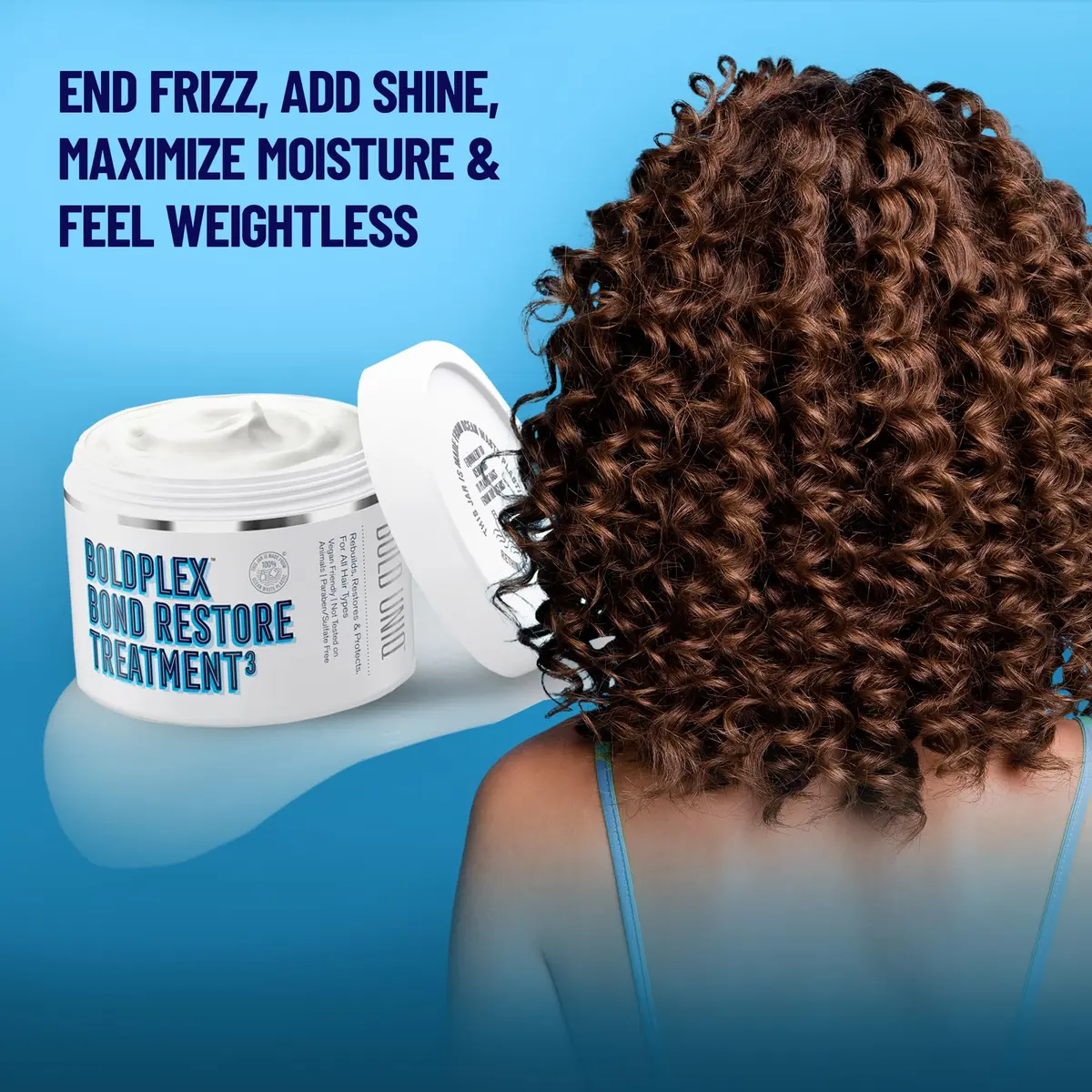 BOLD UNIQ BoldPlex Hair Mask 6.76 Fl Oz | Deep Repair for Damaged Hair - view 9
