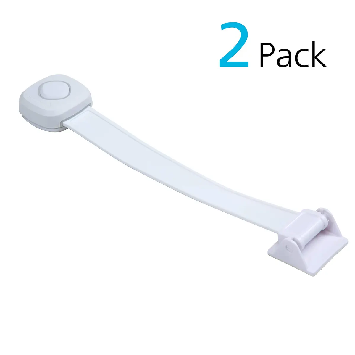 Safety 1st Outsmart Toilet Lock, Two Pack, White | Child-Safe Toilet Lock with Decoy Button - view 9