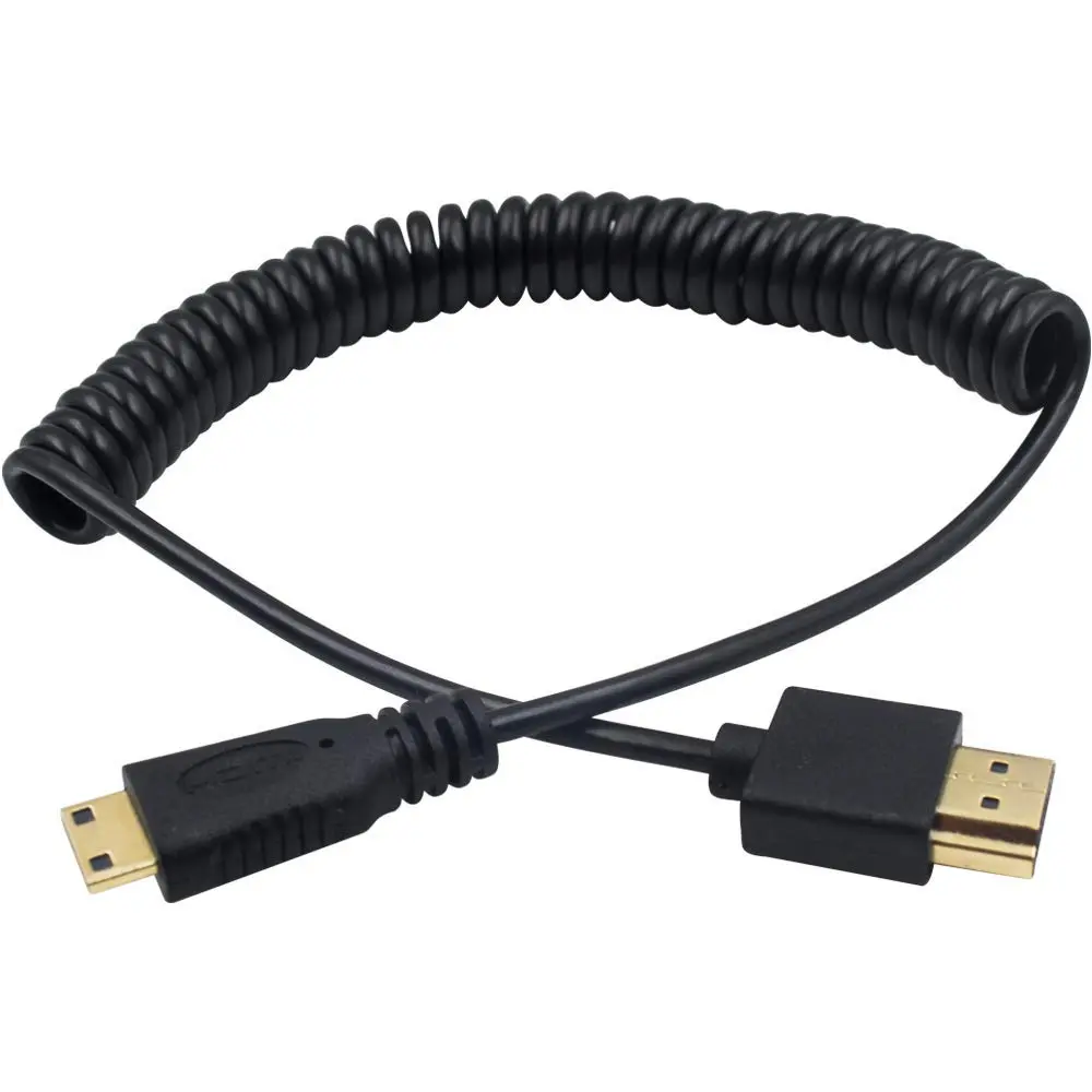 Duttek Ultra Thin 4K Mini HDMI to HDMI Cable 1.8m (6ft) Coiled | Supports 4K@60Hz, 1080p, 3D - view 7