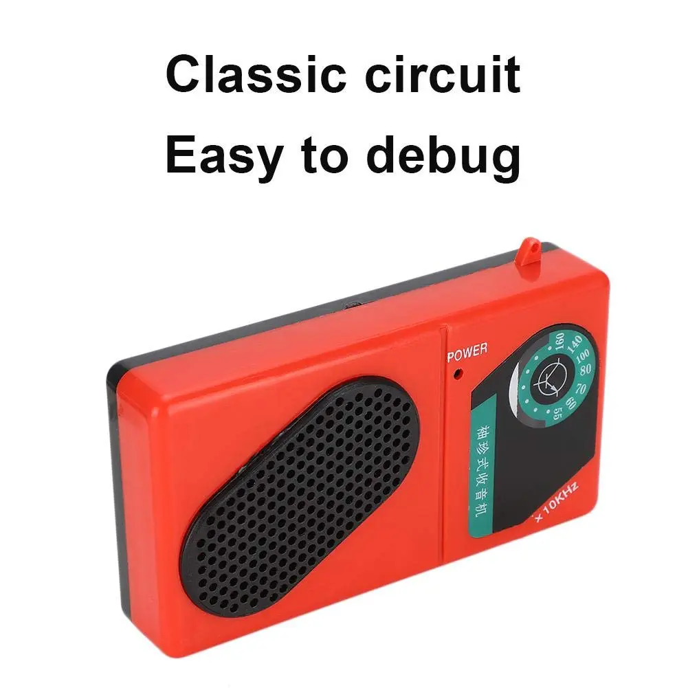 S erounder 3V Radio DIY Kit | Classic 6-Tube Shortwave Circuit with Headphone Jack - view 5