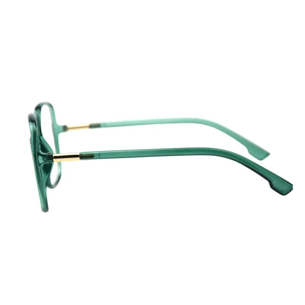 Shiratori Blue Light Blocking Glasses Oversized Nerd Frame | UV400 Anti Blue Ray for Women - view 2