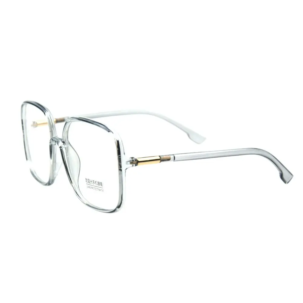Shiratori Blue Light Blocking Glasses Retro Frame UV400 Protection | Big Nerd Style (139mm) - main product image