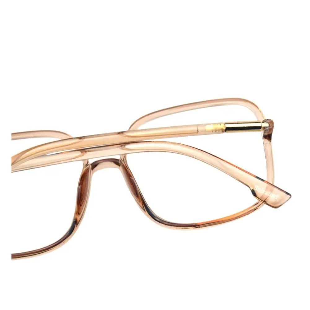 Shiratori Blue Light Blocking Glasses Big Frame Retro Style | UV400 Anti Blue Ray Computer Eyeglasses for Women - view 6