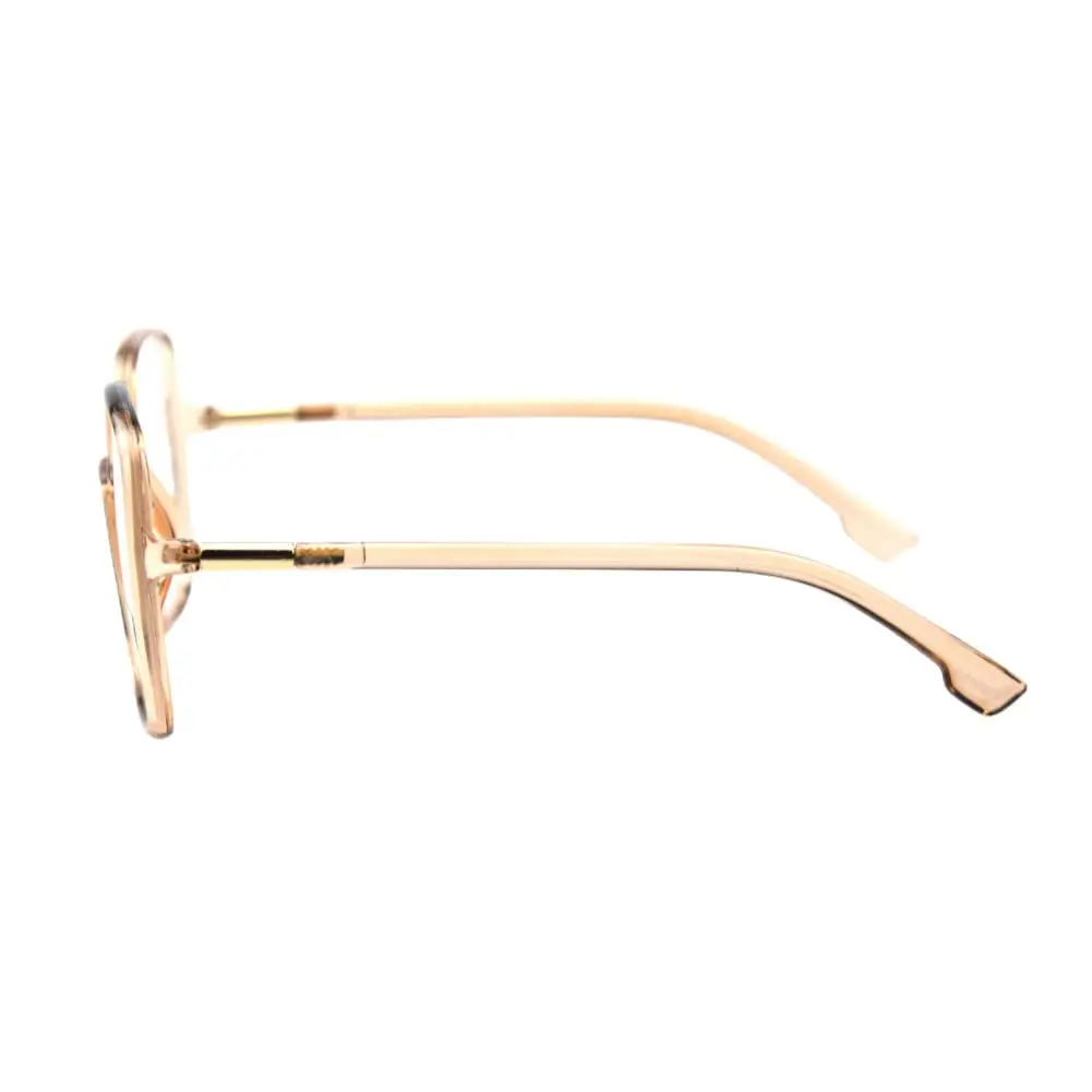 Shiratori Blue Light Blocking Glasses Big Frame Retro Style | UV400 Anti Blue Ray Computer Eyeglasses for Women - view 2