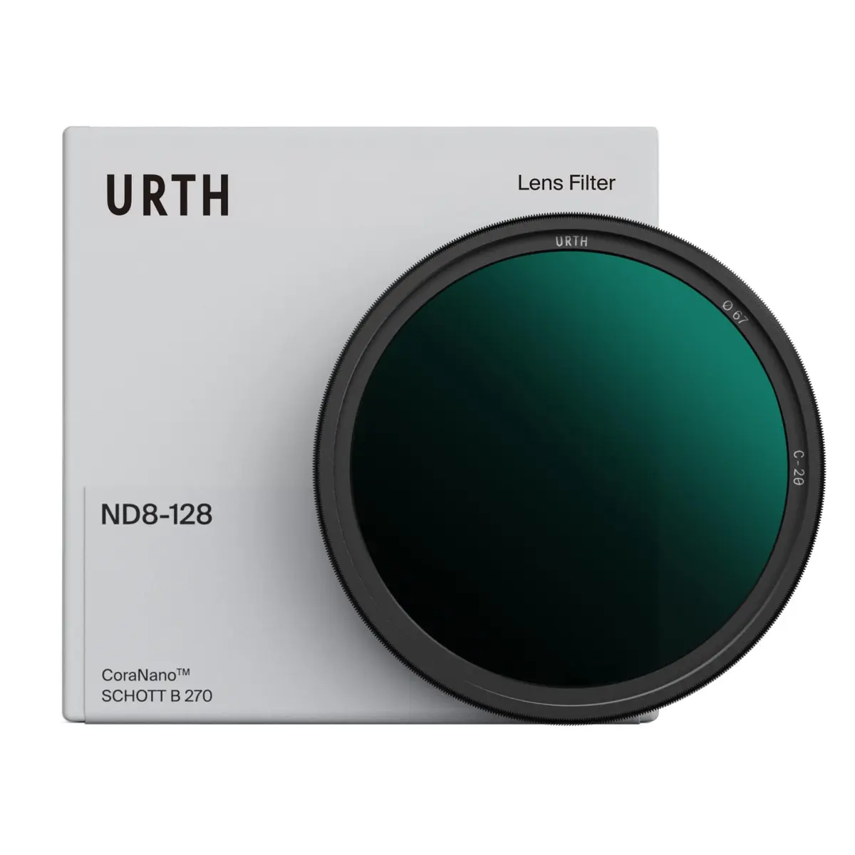 Urth 52mm ND8-128 Variable ND Lens Filter (Plus+) — 3-7 Stop Range, Ultra-Slim Nano-Coated Neutral Density Filter for Cameras - main product image