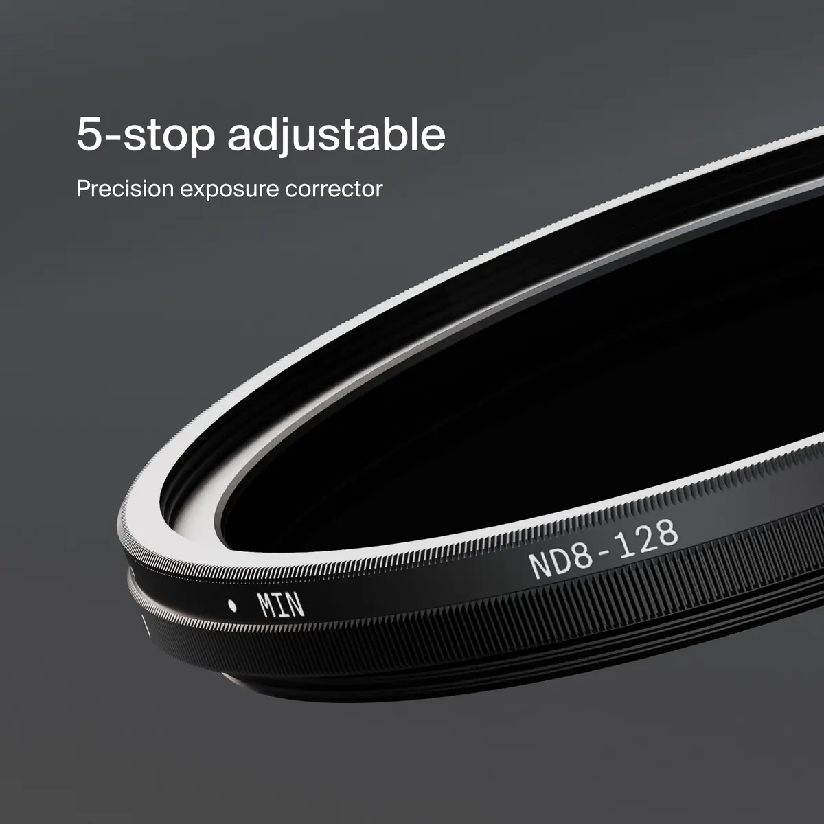 Urth 52mm ND8-128 Variable ND Lens Filter (Plus+) — 3-7 Stop Range, Ultra-Slim Nano-Coated Neutral Density Filter for Cameras - view 4