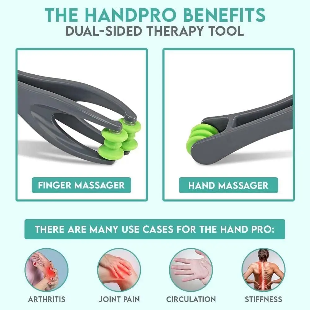 COZLOW Dual-Sided Finger Massager for Arthritis & Carpal Tunnel Relief | 17.78cm (7in) Length - view 2