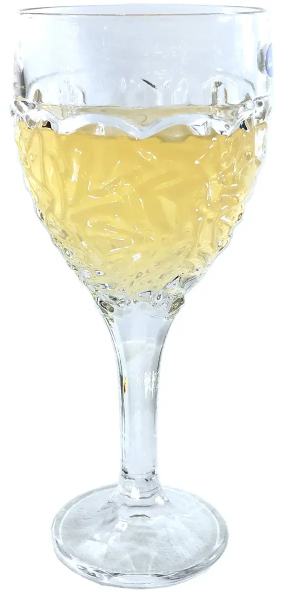 Amlong Crystal Engraved Cut Crystal Wine Glasses Set of 6 | 177ml (6 fl oz) Lead-Free Glassware - view 2