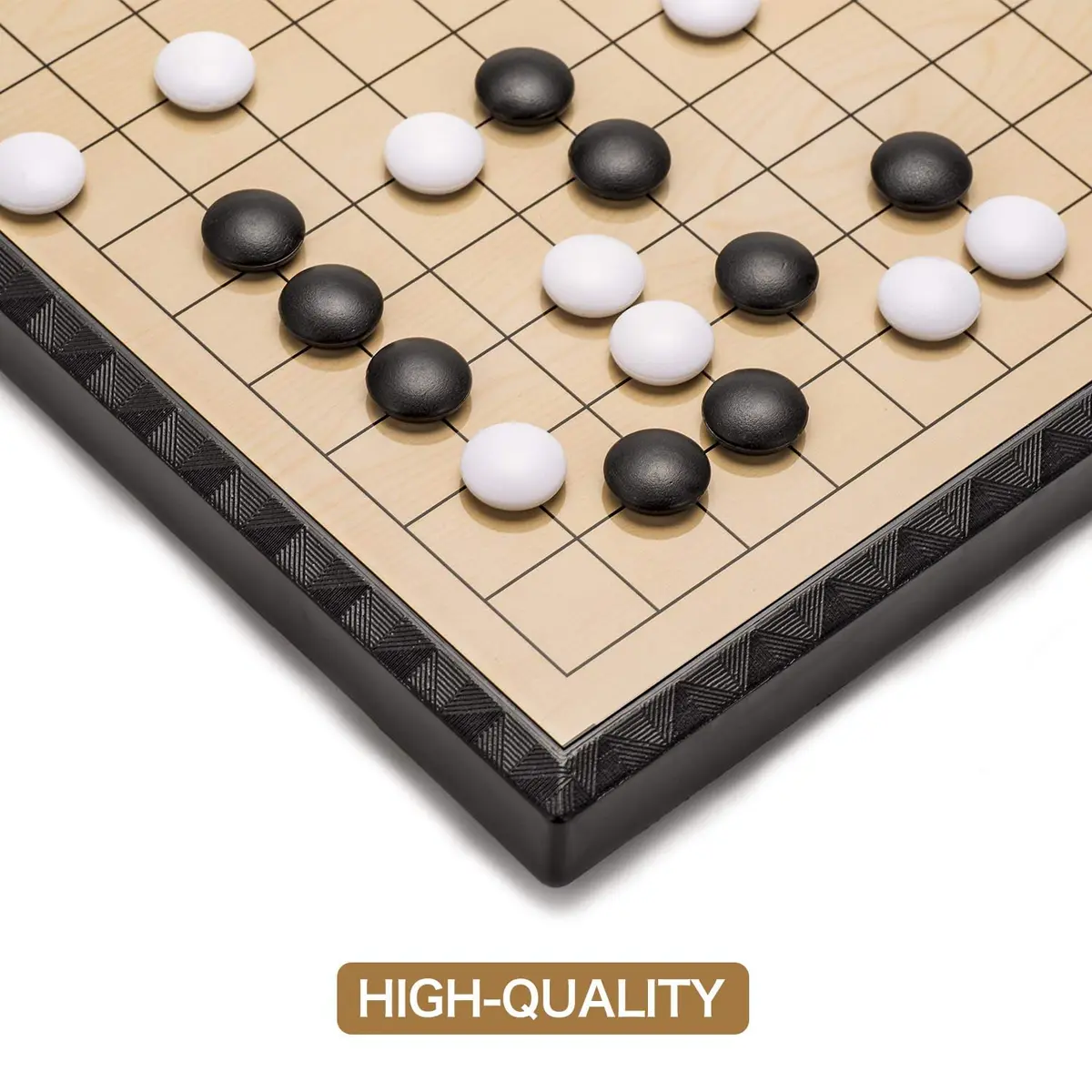AMEROUS Magnetic Go Game Set 19x19 Grid | Educational Strategy Board Game for Kids & Adults - view 2