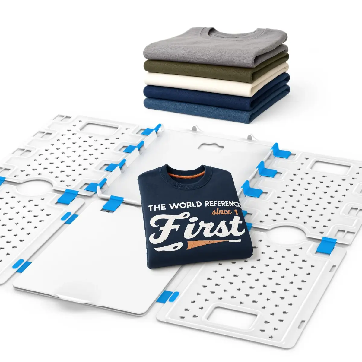 BoxLegend Enlarged Shirt Folder Board for Clothes Storage, Closet Organizers, 73cm x 58cm (28.3" x 22.8") | Folds T-shirts, Sweaters, Pants Neatly - main product image