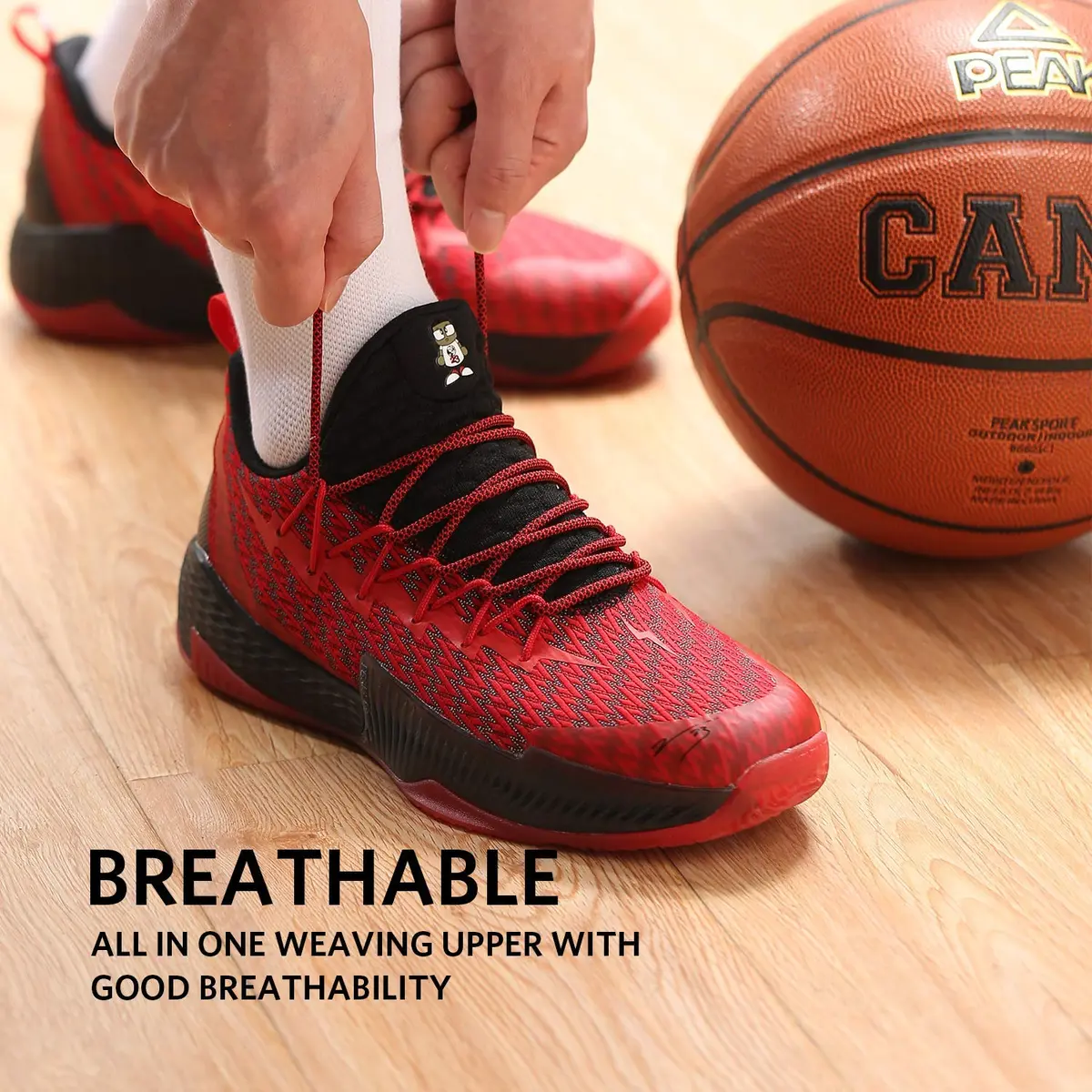 PEAK Men's Basketball Shoes Lightning Sport Shoes for Basketball, Running, Walking | Louis Williams Signature - view 3