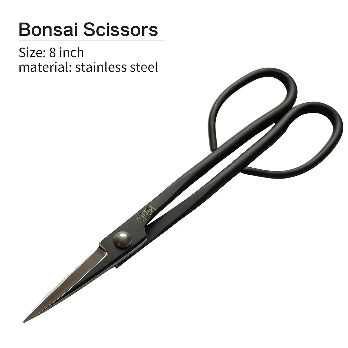VOUIU 5-Piece Bonsai Tool Set Stainless Steel 210mm | Precision Garden Tools for Bonsai Care - view 6
