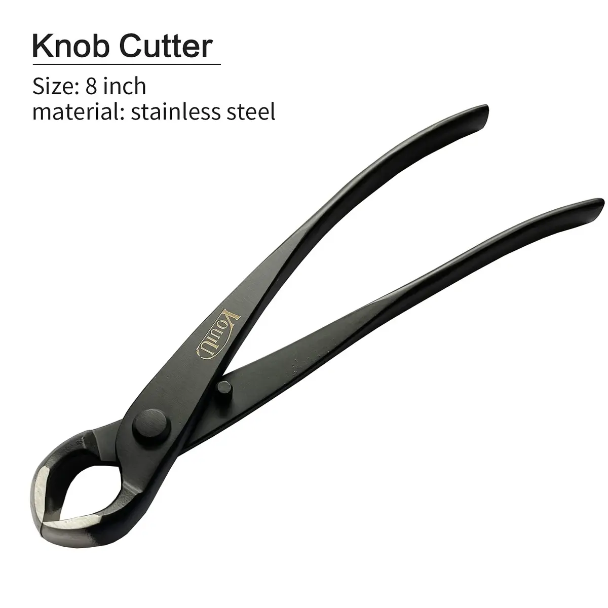 VOUIU 5-Piece Bonsai Tool Set Stainless Steel 210mm | Precision Garden Tools for Bonsai Care - view 4