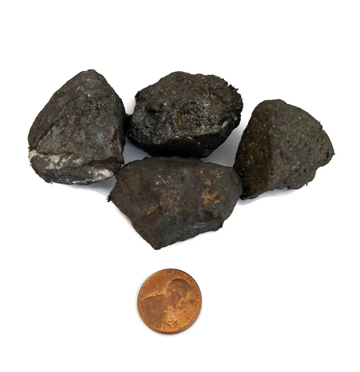 The Geode Mine Naturally Magnetic Lodestone 4 Pieces | High Magnetism from Utah, USA - view 2
