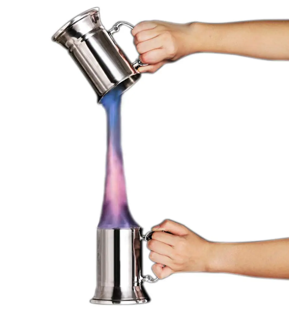 N2 20oz Double Wall Stainless Steel Beer Mug Shaker Handle Silver | Classic 18/8 Steel Drinkware (20oz, 580ml) - view 6