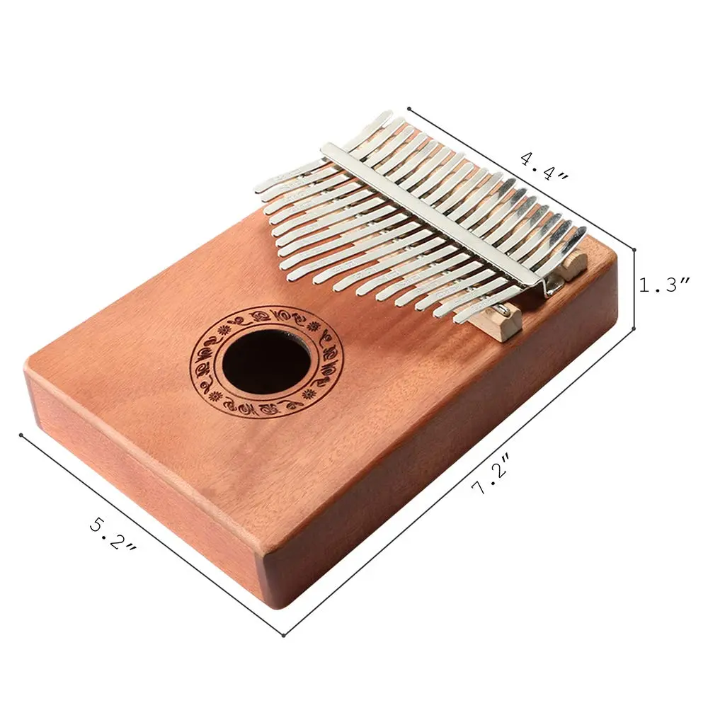 Ubblove Kalimba Thumb Piano 17 Keys | Portable Finger Piano for Adults & Kids - view 6
