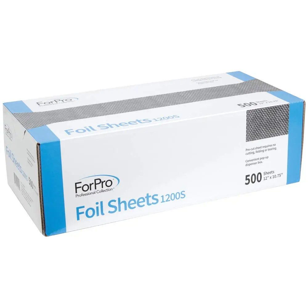 ForPro Embossed Foil Sheets 12" x 10.75" | Food & Hair Highlighting Aluminum (70-120c) - view 2