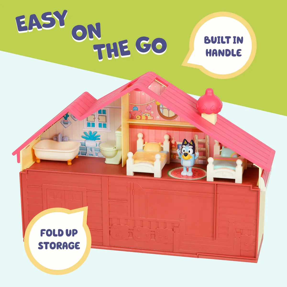Bluey Family Home & BBQ Playhouse Mega Bundle with Figures & Furniture | Ages 3-5 - view 6