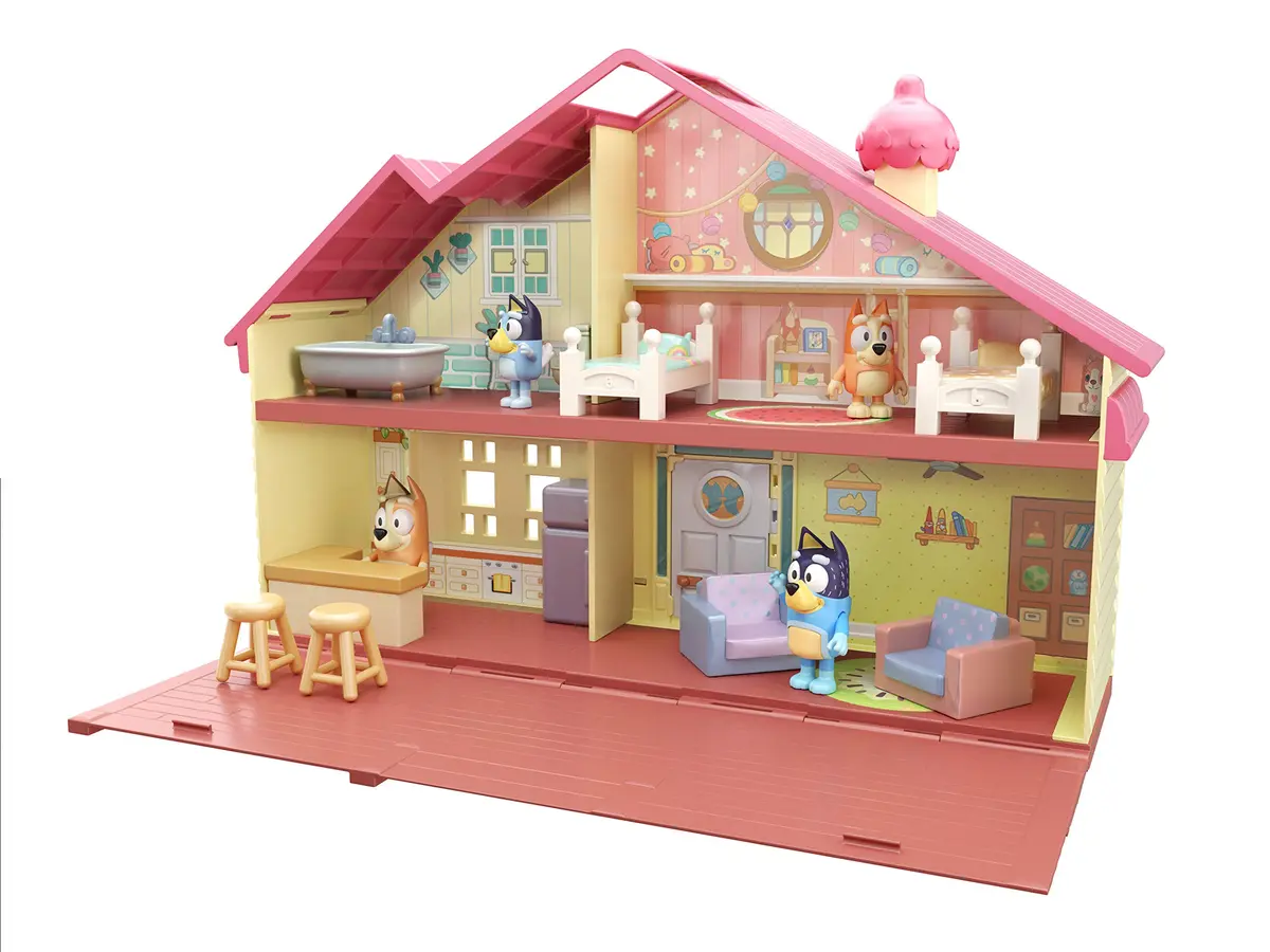 Bluey Family Home & BBQ Playhouse Mega Bundle with Figures & Furniture | Ages 3-5 - view 7