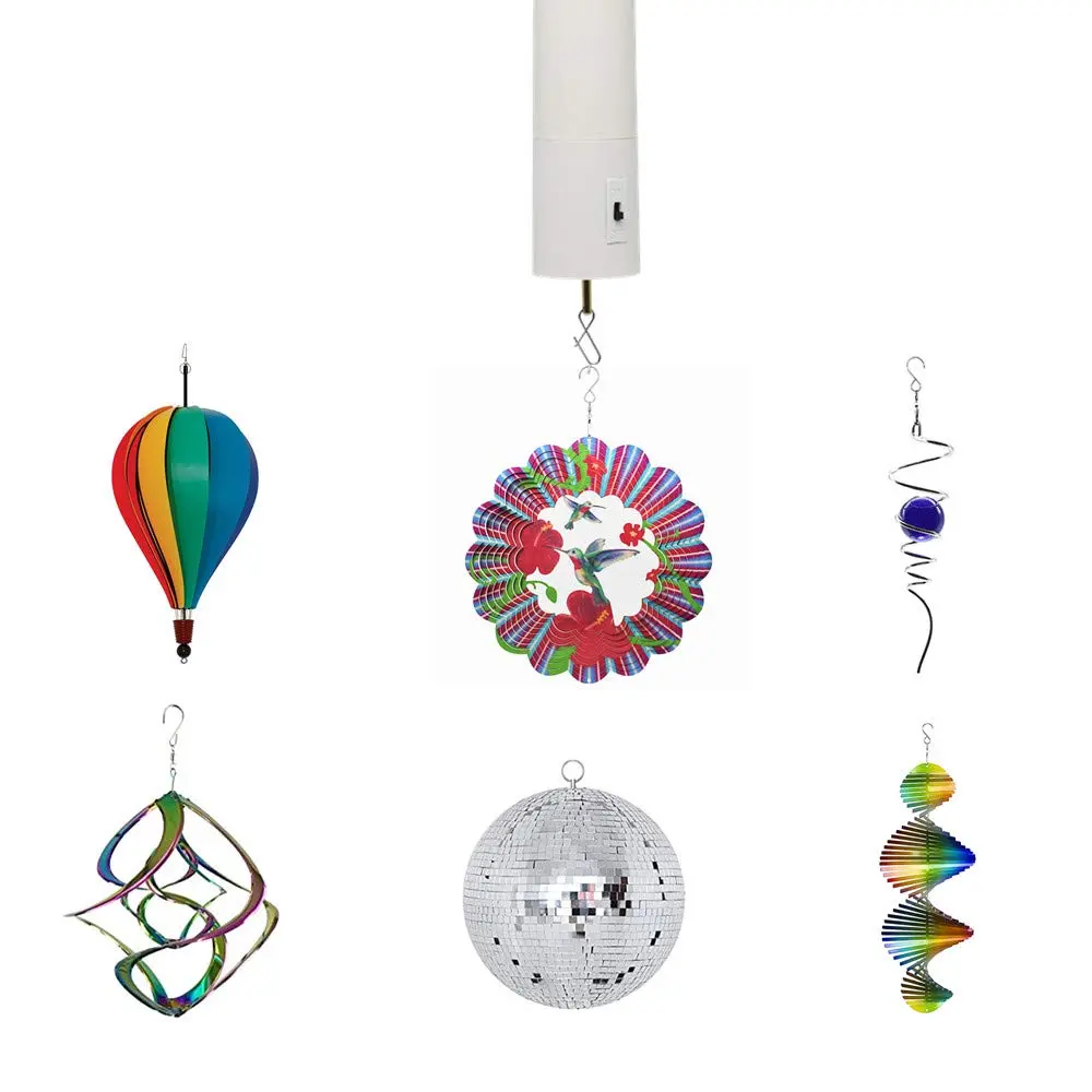 FENELY Battery Operated Wind Spinner Motor 2 Pack | 1.7 inches Diameter, 4.5 inches Long, 0.2 kg - view 4