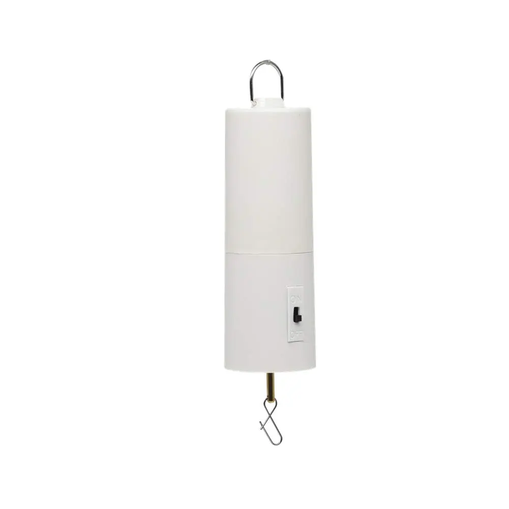 FENELY White Battery Operated Wind Spinner Motor for Hanging Displays | 0.09 kg (0.2 lb) - main product image