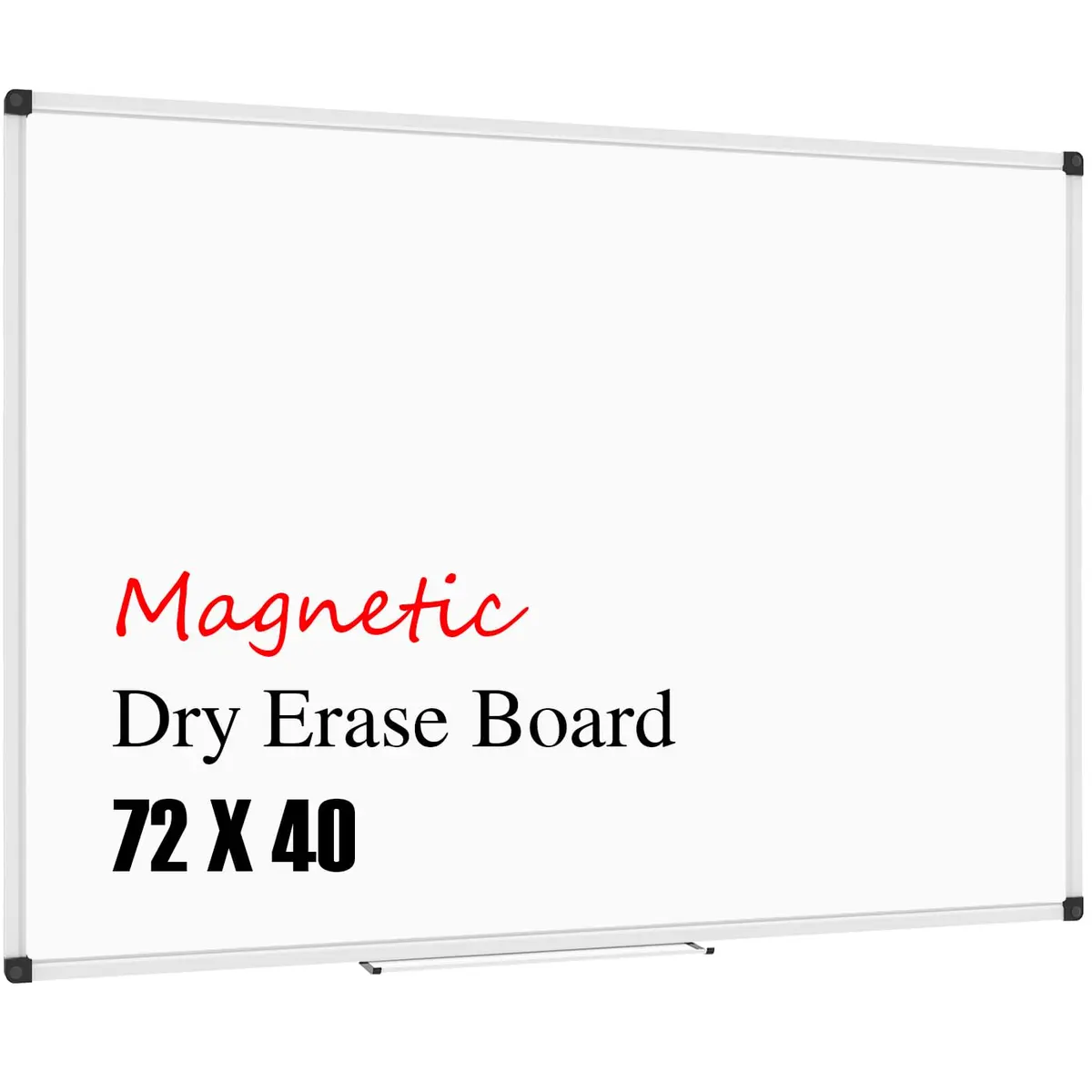 X Board Magnetic Whiteboard 72 x 40 Inches | Large Magnetic Dry Erase Surface for Office & School - main product image
