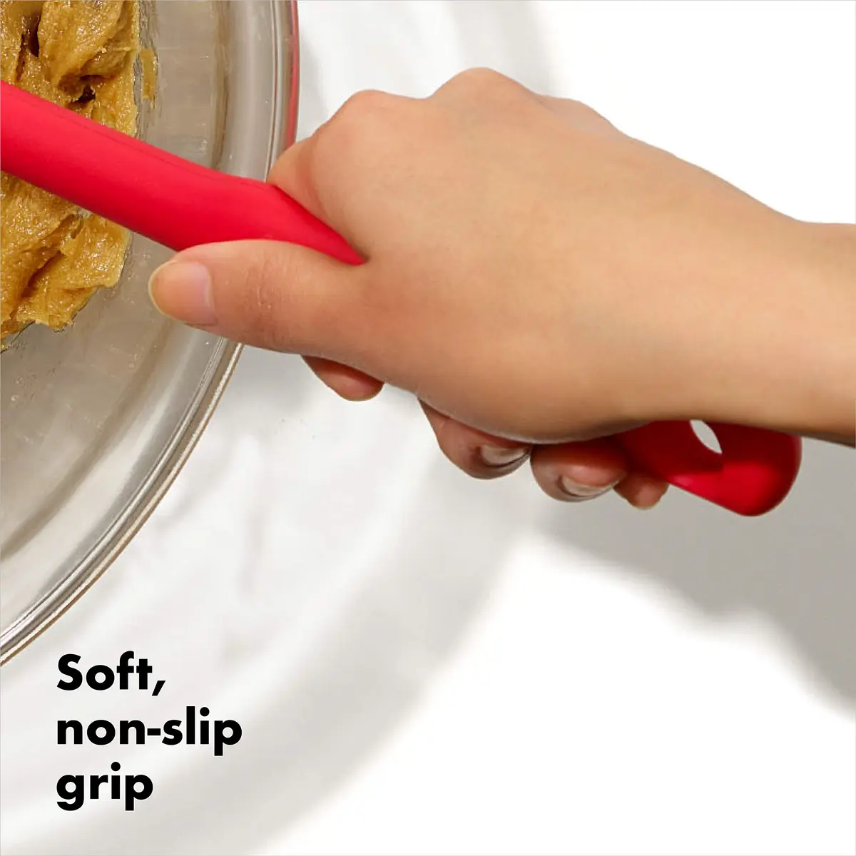 OXO Good Grips Silicone Heat Resistant Spatula Set - 3 Piece, Multicolor | Non-Stick Safe Kitchen Utensils - view 5