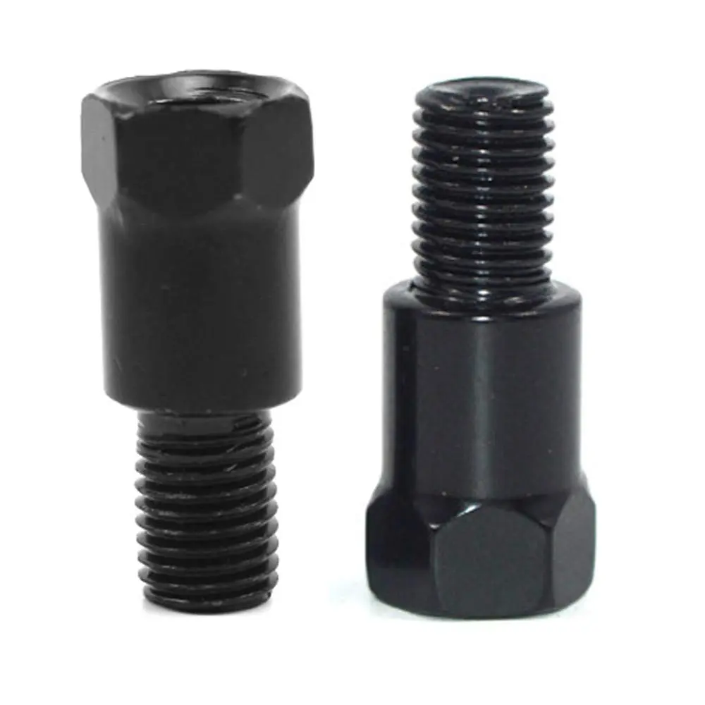 SEMIMO Motorcycle Mirror Mount Adapter 10mm RH to 8mm RH Screws (2-Pack) | Universal Fit for Bikes - main product image