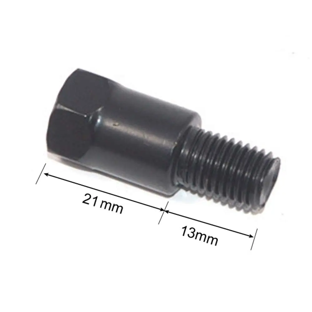 SEMIMO Motorcycle Mirror Mount Adapter 10mm RH to 8mm RH & 8mm LH Screws (2-Pack, Black) | Universal Fit for Most Bikes - view 4