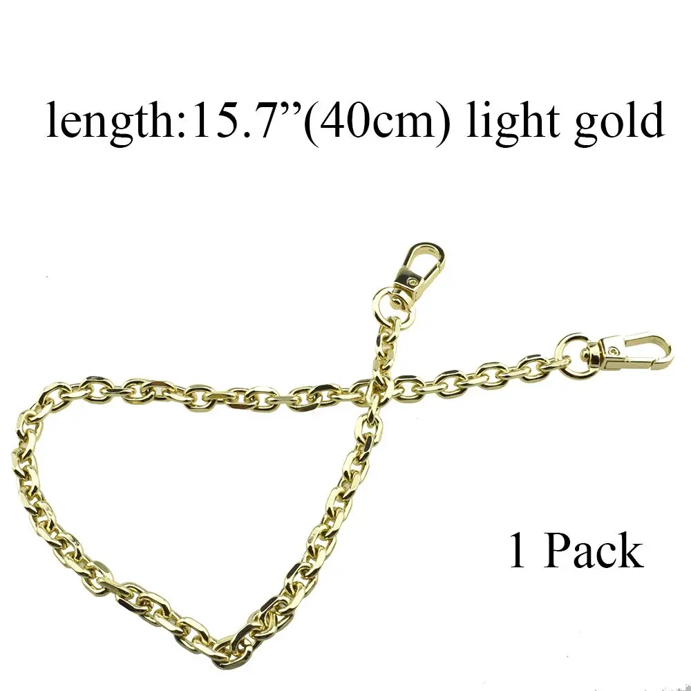 HAHIYO Mini Pochette Purse Chain Strap 15.7 Inches Light Gold | Slim Wide 6mm for LV - view 5