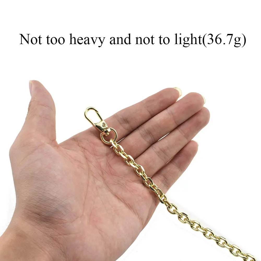 HAHIYO Mini Pochette Purse Chain Strap 15.7 Inches Light Gold | Slim Wide 6mm for LV - view 4